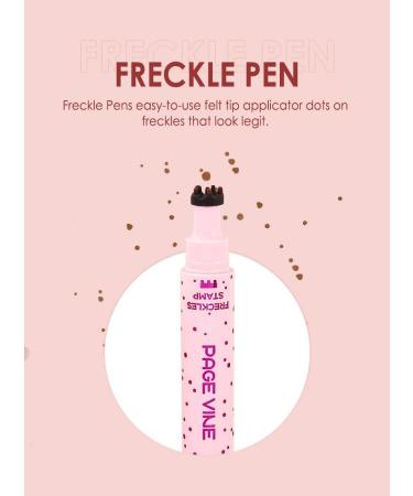  Beliky Girl Double Head Natural Freckle Pen 5 Point Waterproof Eyeliner Pen for Face Freckle Makeup ESPRESSO - Buy Online on GoSupps.com