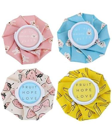 Cartoon Cold Hot Water Bag Reusable Ice Bag Cup Cold Therapy Pain Relief Heat Pack Injury First Aid Health Care Supplies - Banana - Buy Online on GoSupps.com