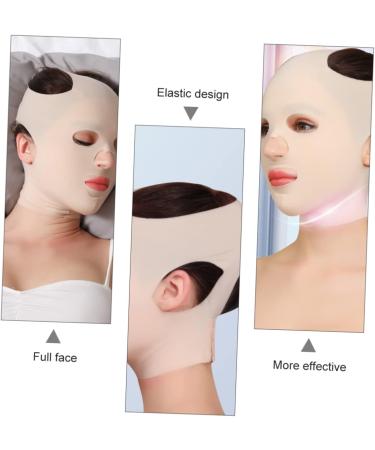Angoily 1pc Thin Sleep Earhook Style Full Elastic Facial Sleeping Woman 50% Nylon Skin - Buy Online on GoSupps.com