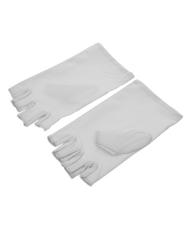 FRCOLOR Anti-uv Gloves 5 Pairs Nail Gloves Uv Protection Gloves Gel for Nails Salon Gloves Sun Gloves Half Finger Gloves Glove for Nail Uv Lamp Gloves Nail Dryer Gloves Miss Spandex - Buy Online on GoSupps.com