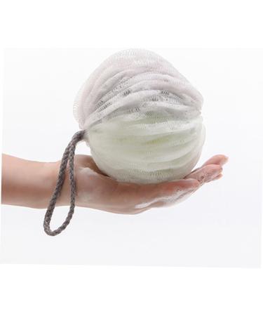FRCOLOR 4 Pcs Large Mesh Pouf Bath Ball - Ultra-Soft Shower Sponge for Spa-Like Experience - Ideal for International Shipping - Buy Online on GoSupps.com