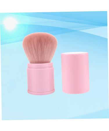 Healeved Cosmetic Supplies Makeup Brush Highlighter Makeup Blending Brush Black Puff Powder Blending Brush Loose Face Powder Applicators Powder Puff Travel Telescopic Makeup Foundation Pink 8.3x3.3cm Pink - Buy Online on GoSupps.com