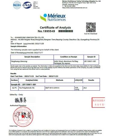 Premium Organic Honey Orchid Oolong Tea (Milanxiang) 125gram - Buy Online on GoSupps.com