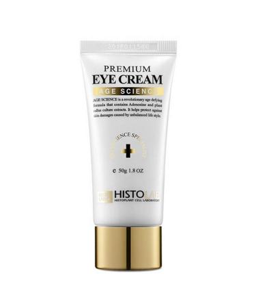 HISTOLAB Premium Eye Cream (1.8 Oz) for ALL Types of Skin | Reduces & Repairs Fine Lines | Firms Aging Skin | Self-Renewal Treatment | Daytime & Nighttime Use