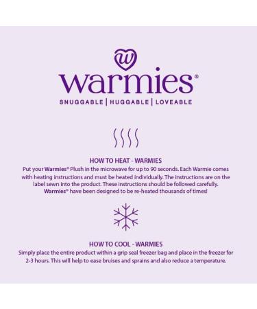 Warmies Cuddly Toy with French Lavender - Heatable Plush Toy with Pineapple Scent for Soothing Comfort - Buy Online on GoSupps.com