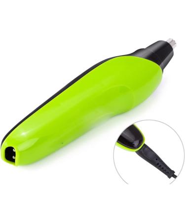 OUSIKA Rechargeable Nose Hair Trimmer for Men | Ear Beard & Eyebrow Hair Removal | Green Color - Buy Online on GoSupps.com