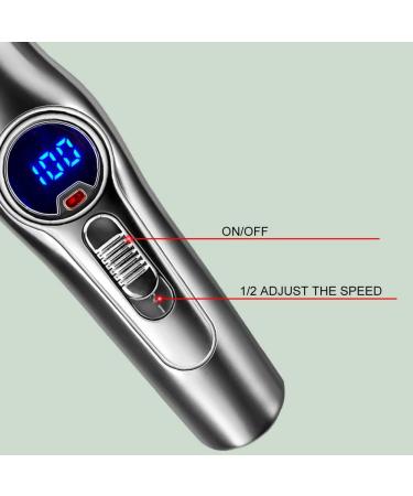 Professional Hair Clippers - LDC Display Cordless USB Charging for Haircuts & Beard Trimming | Retro Design for Barber Shops - Buy Online on GoSupps.com
