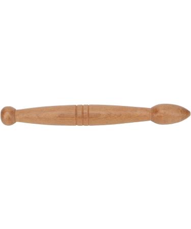 Ergonomic Wooden Foot & Hand Massage Stick - Portable 2-End Manual Massage Tool for Home Travel & Office - Buy Online on GoSupps.com