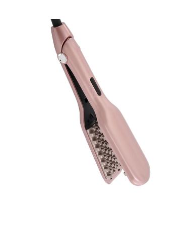 Hair Crimping Iron with 15s Fast Heating & 5 Temp Setting Black