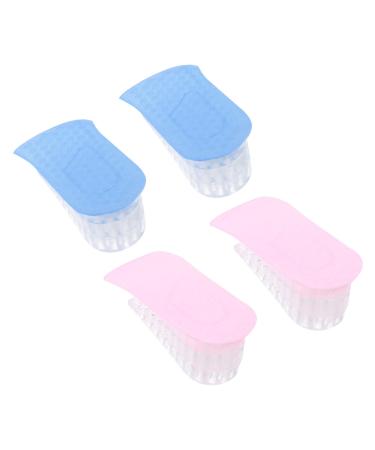 2 Pairs Inner Height Increasing Insole Shoe Cushions for Men Shoe Inserts Heel Lift Inserts Shoe Pad Cup Holder Tissues Invisible Increasing Insoles Adjustable Heel Lift As Shown 1 12x6cm
