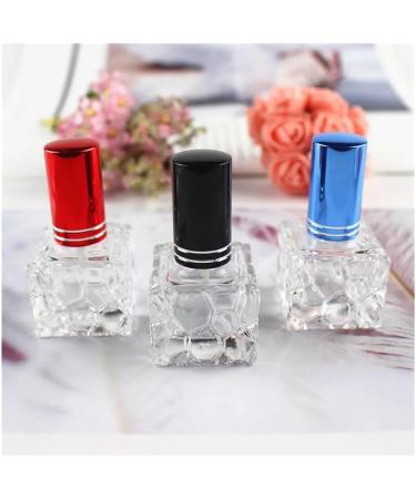 10pcs Sky Blue 10ml Glass Perfume Spray Bottles - Refillable Travel Atomizers for Makeup & Fragrance - Buy Online on GoSupps.com