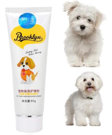 Pet Hair Dye Color Tool Pet Hair Dye Cream No Irritation Harmless Pet Hair Dye Long Lasting for make Soften Glossy Hair(Sapphire blue) - Buy Online on GoSupps.com