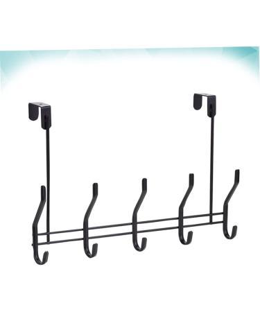 PRETYZOOM 1pc Hook Coat Hangers Door Hanger Over The Door Coat Hanger Grocery Organizer Side Rack On The Door - Buy Online on GoSupps.com