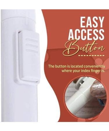 Nail Art Bullion Pen - Metal Perlates Painting Tool for DIY Manicure & Beauty Salon | Rose Red - Buy Online on GoSupps.com