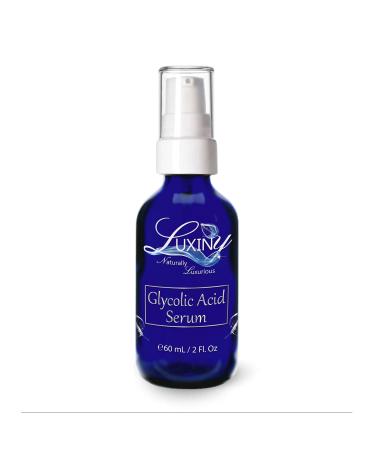 Glycolic Acid Serum an Anti Aging Serum and Facial Exfoliator to Help Even Skin Tone & Reduce Wrinkles a Vegan Skin Care Facial Serum with Soothing Aloe - For All Skin Types 2 oz.