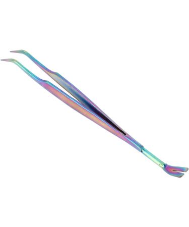 Pet Tweezers Stainless Steel Coated Remover Tool 2 in 1 for Dogs Cats - Buy Online on GoSupps.com