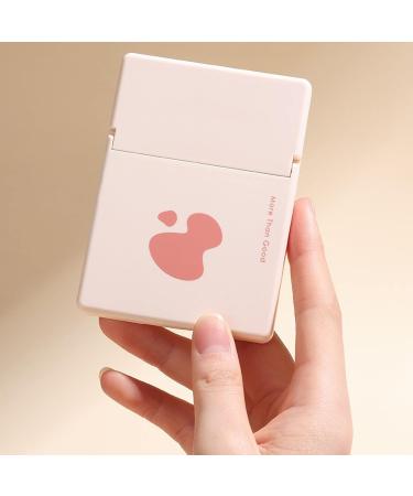 Oil Blotting Sheet Compact Portable Oil Off Paper Good Absorbing Comfortable Plant Fibre with Mirror for Home - Buy Online on GoSupps.com