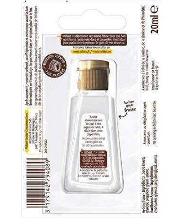 VAHIN - Strawberry Aroma 20ml - Pack of 4 - Free Shipping - Buy Online on GoSupps.com