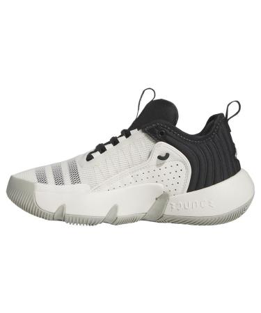 adidas Unisex Kids Trae Unlimited Shoes Sneakers 37 1/3 EU Cloud White Carbon Metal Grey