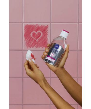  NIVEA NIVEA MicellAIR Skin Breathe Micellar Water Dry/Sensitive Skin Pack of 5 (5 x 400 ml) Micellar Water Make-Up Remover for the Face and Eye Makeup Remover - Buy Online on GoSupps.com