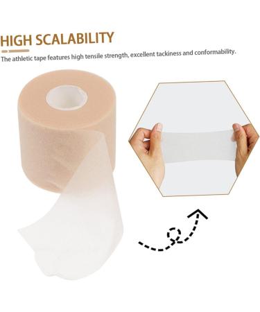 Foam Underwrap Tape - 2 Rolls of Elastic Sports Tape for Tennis & Athletic Use | High-Quality Skin Film Bandages - Buy Online on GoSupps.com