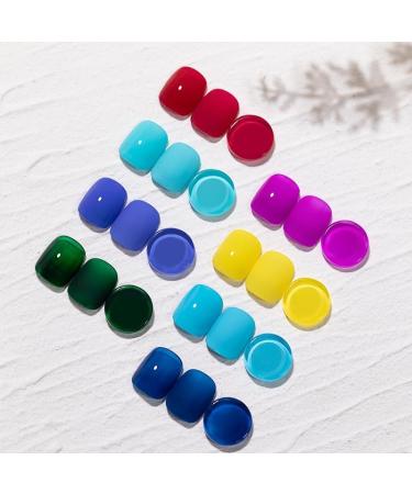 15ml Polish Set All for Manicure Base Top Coat UV LED Gel Varnish Soak Off 12color Nail Art Gel Nail Polish - (Color: 06) - Buy Online on GoSupps.com