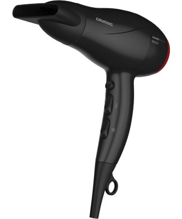 Buy Grundig HD 3700 B Hair Dryer - 1800W 3 Temp Settings Ceramic Protection Cold Blast - International Shipping Available - Buy Online on GoSupps.com