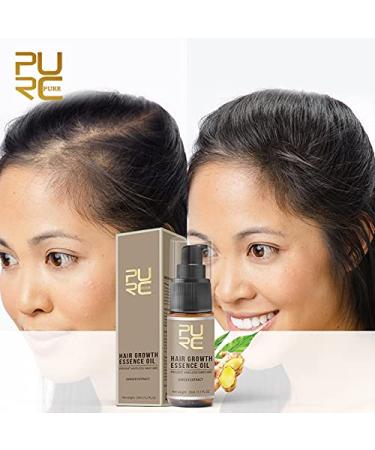 PURC Fast Hair Growth Treatment & Shampoo | Ginseng & Ginger - Effective Hair Loss Solution - Buy Online on GoSupps.com