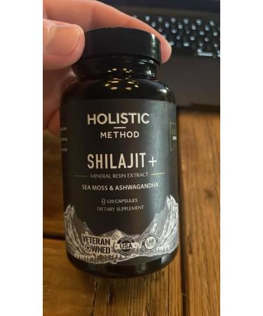 Pure Himalayan Shilajit for Men and Women - 120 Shilajit Resin Capsules with Sea Moss Ashwagandha Rhodiola and Ginko Biloba - Promotes Energy Boost & Immune Support (120 Count) 120 Count (Pack of 1) - Buy Online on GoSupps.com