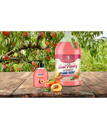Just Peachy Antimicrobial Hand Soap 1 Gallon Refill Jug - Made in USA - Buy Online on GoSupps.com