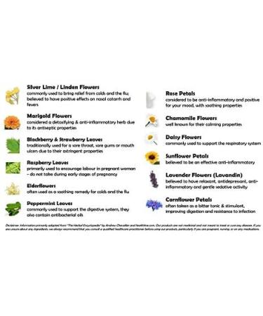 TGT Herbal Tea Blend with Camomile & Lime Blossoms | 30 Whole Leaf Biodegradable Teabags | Immune System Support | Caffeine-Free | Made in Germany | 13 Alpine Flower & Herbs - Buy Online on GoSupps.com