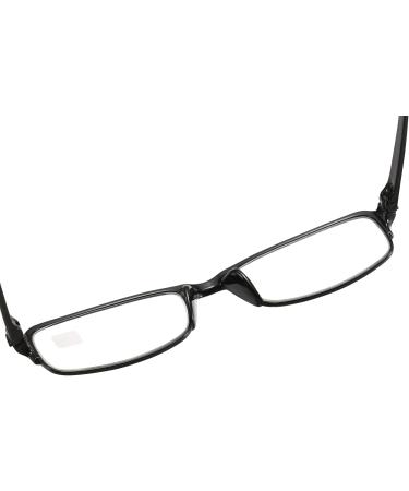 NRDIK Profex Lightweight Reading Glasses 3-Pack - Impact & Scratch-Resistant Flexible Non-Slip - Unisex +1.0 to +4.0 Diopters in Oval Mixed Colors (Black Blue Red) - Buy Online on GoSupps.com