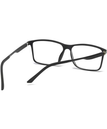 Reading Glasses Anti-Blue Light for Men & Women | Spring Hinge +1.5 Black | Blue Light Filter Computer Aid - Buy Online on GoSupps.com