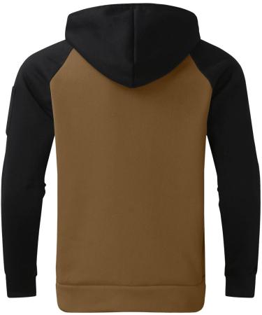 Hanxiulin Men's Training Suit - Adjustable Polyester Jogging Set for Fitness | Sports Clothing in Khaki - Buy Online on GoSupps.com