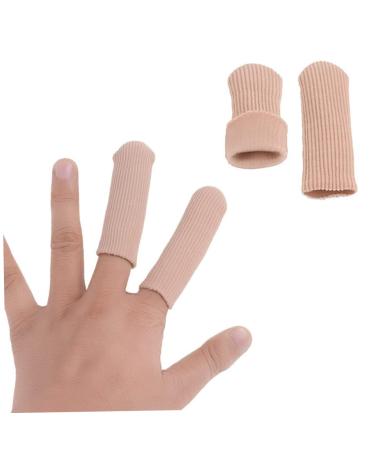 Toe Sleeve Silicone Gel 4pcs Thumb Protector Silicone Finger Caps Feet Toe Sleeve Protective Case Gel Splitter Shut up Feet Toe Protector Toe Cover s Picture 1 M