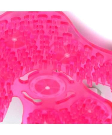 TsoLay Palm Shaped Massage Gloves - Body Massager with 9 Metal Rollers | Pink 2 Pack for Ultimate Beauty Care - Buy Online on GoSupps.com