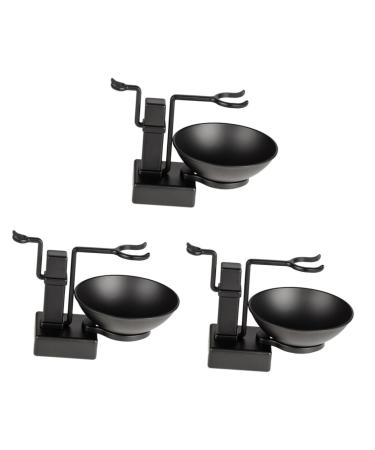 Beavorty 6 STK Razor Hobel Hoter Razor Hobel Stand Zinclegation Razor Brazil Saving Shaver Holder Space Saver Stable spherical Razor Razor Set man