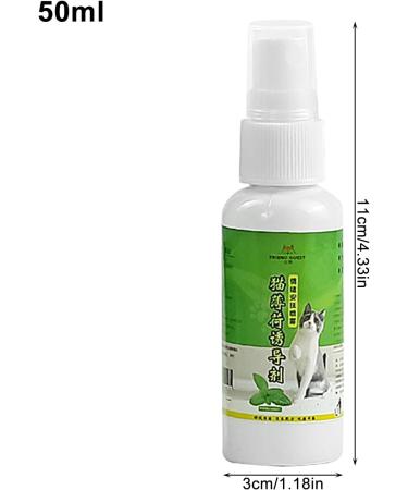Cat Catnip Spray - Natural 50ml Catnip Spray - Cat Accessories for Indoor Cats Cat Catnip for Indoor/Outdoor Use for Training Redirecting Behaviors Frifer - Buy Online on GoSupps.com