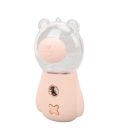 Facial DC5V Moisturizing Skin Handheld Nano Spray Cute Design with Strap for Office ()