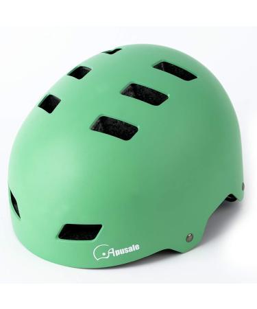Adjustable Bike Skateboard Helmet - Multi-Sport for Skate Scooter - Mint Green (Adult/Youth/Kids Sizes) - Buy Online on GoSupps.com