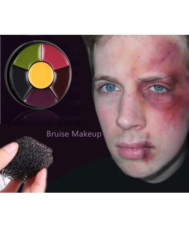 Go Ho Liquid Latex Bruise Colour Wheel & Fake Blood Kit for Halloween SFX Makeup - Includes Stage Blood, Gel & Sponges - Buy Online on GoSupps.com