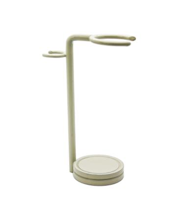 Premium Shaving Set for Men - Silver Lace Brush Double Edge Razor Stainless Steel Stand & Haryali London Soap - International Shipping Available - Buy Online on GoSupps.com