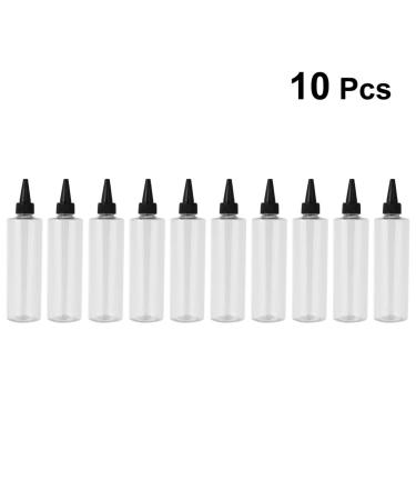 Beaupretty 10pcs Hair Color Applicator Bottles | Refillable 250ml Squeeze Bottle for Hair Dye & Essential Oils - Random Colors - Buy Online on GoSupps.com