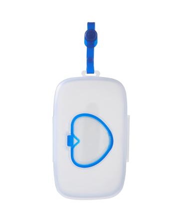 MILISTEN Wipe Dispenser 1Pcs Baby Wipe Box Wet Wipe Container Wet Wipe Storage Box Wet Wipe Keep Wipe Fresh Napkin Dispenser Tool for Travel Outdoor (Sky- Blue) Wipes Dispenser Sky-blue