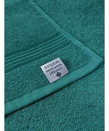 Solid Teal 100% Cotton Washcloth Towel Set - 12 Pack - Buy Online on GoSupps.com
