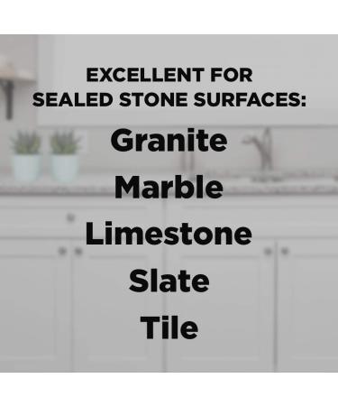 Weiman Granite Disinfectant Cleaner and Polish - 24oz 6 Pack for Granite, Marble, Quartz, Corian, Laminate Countertops - Buy Online on GoSupps.com