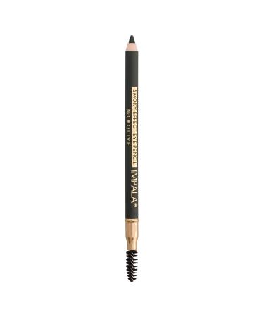 Impala - Smoky Effect Kajal Eye Bleeding Color 03 Olive Green |Eyeliner |Mattes finish |Creamy texture easy to apply |Moisture formula with jojoba oil i intensive and long -lasting 03 Olive
