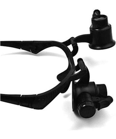 Headband Magnifying Glass Headband Magnifier with Led Light 10x/ 15x/ 20x/ 25x with Storage Bag for Jewelry Clock Repair Loupe - Buy Online on GoSupps.com