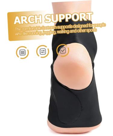 FRCOLOR Foot Arch Support Pads - Gel Compression Ankle Support for Men & Women - 1 Pair of Comfortable Foot Protectors - Buy Online on GoSupps.com