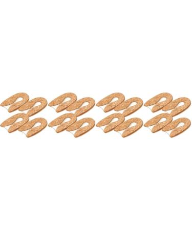 8 Pairs Transparent Heel Pad Insoles for Overpronation Heel Protector Silicone Heel Pads for Women Men Heel Pad Pads for Heels Reusable Heel Pads Silicon Heel Pads for Womens Shoes